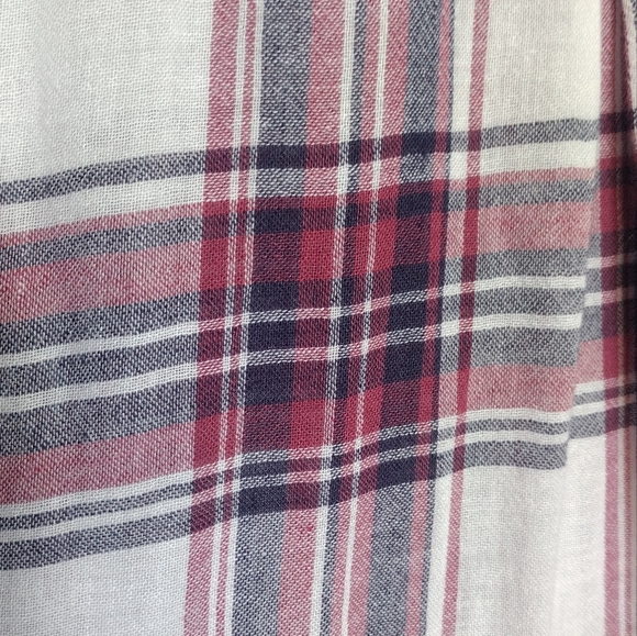 🏷 Rails Women's Top Charli Raspberry Coast White Button Down Shirt - Picture 8 of 14